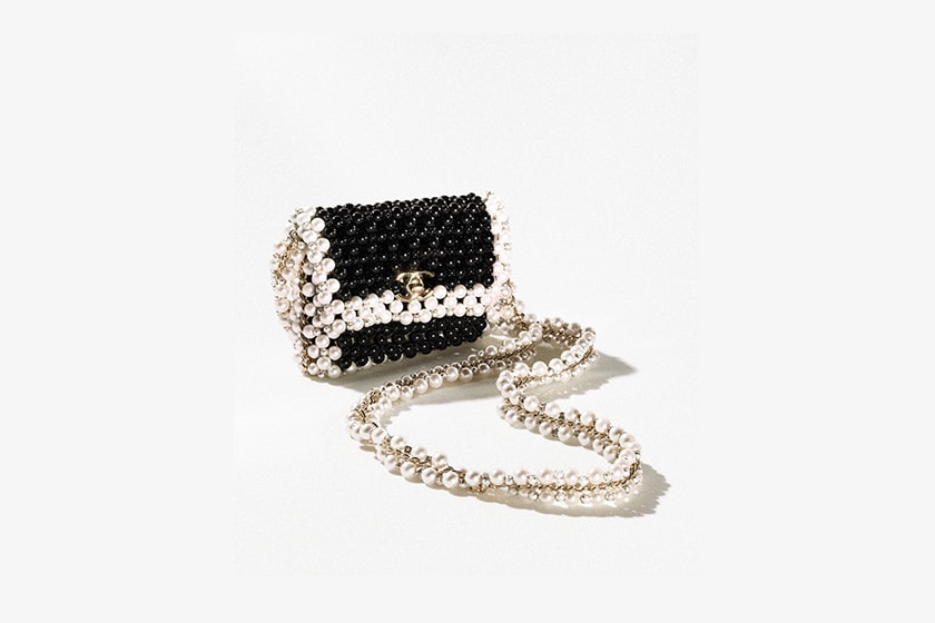 Chanel 2022 ss Pearls Handbags Small Evening Bag