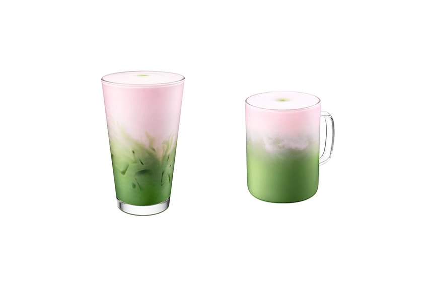 Starbucks Spring New Matcha Strawberry Frappuccino
