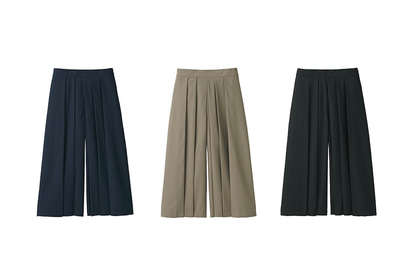 MUJI Ladies Quick Dry Stretch Hakama Pants