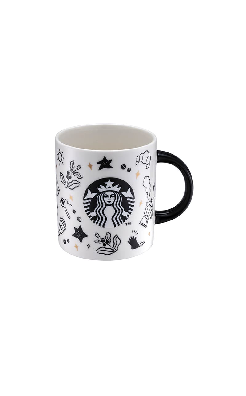 Starbucks 24th Anniversary Black White Cup Handbags