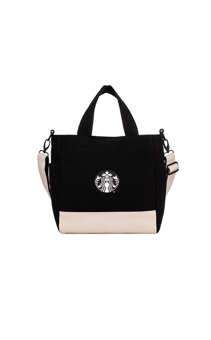 Starbucks 24th Anniversary Black White Cup Handbags