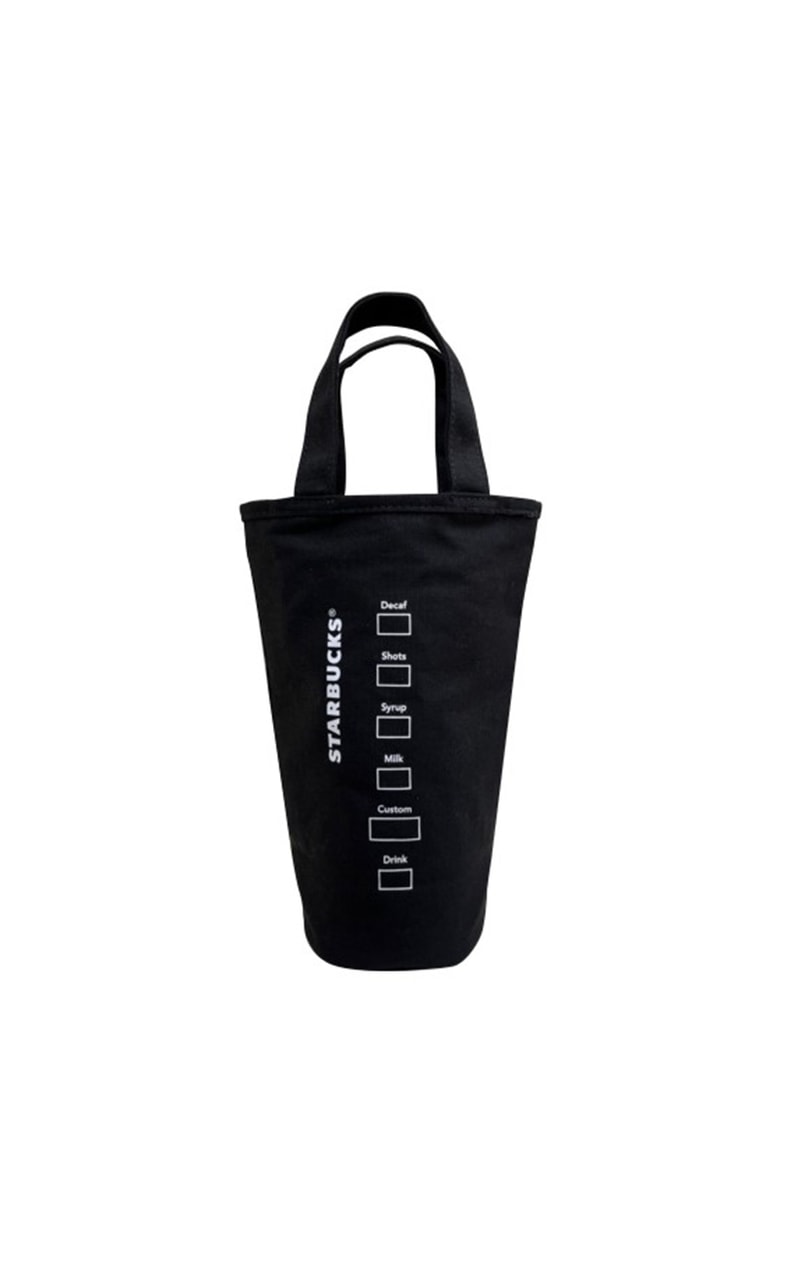 Starbucks 24th Anniversary Black White Cup Handbags