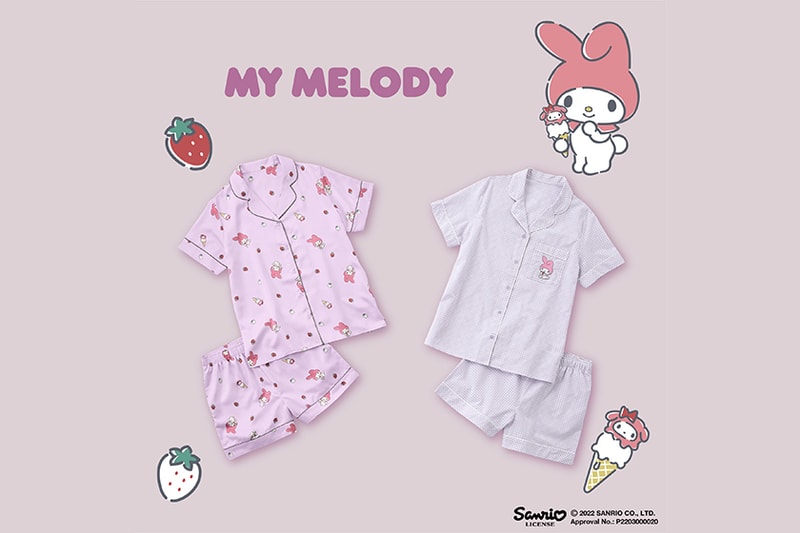 GU x Sanrio characters Home Wear period panties
