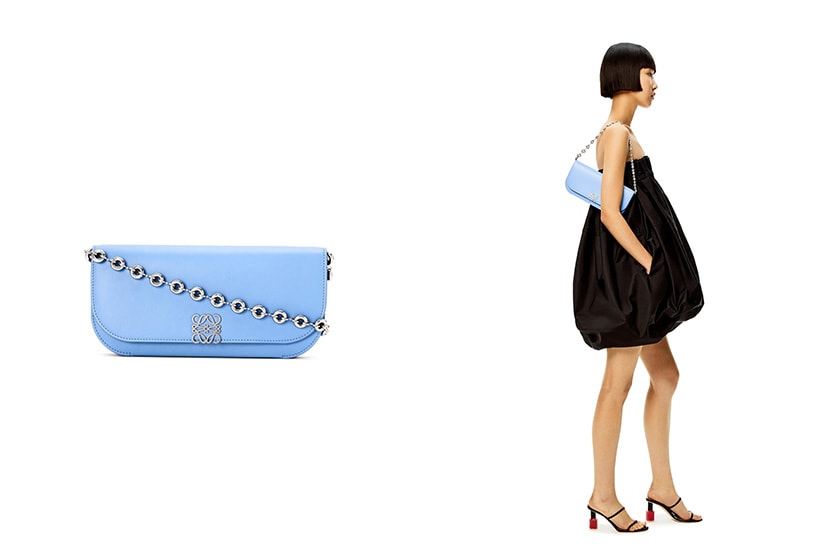 Loewe Goya Long Clutch with chain 2022 ss