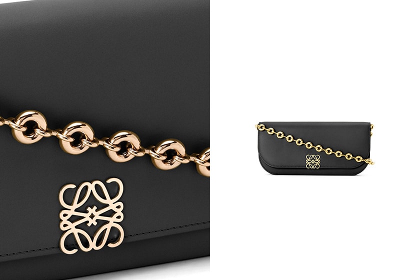Loewe Goya Long Clutch with chain 2022 ss