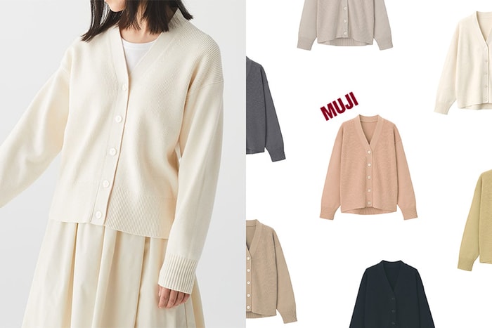 登上日本 MUJI 熱賣排行：舒適又好搭配的春季開襟衫，7 個顏色很難抉擇！