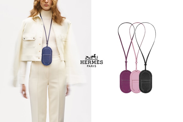 悄悄藏在配件區的 Hermès 手機包，把經典錨鍊變成迷你手袋！