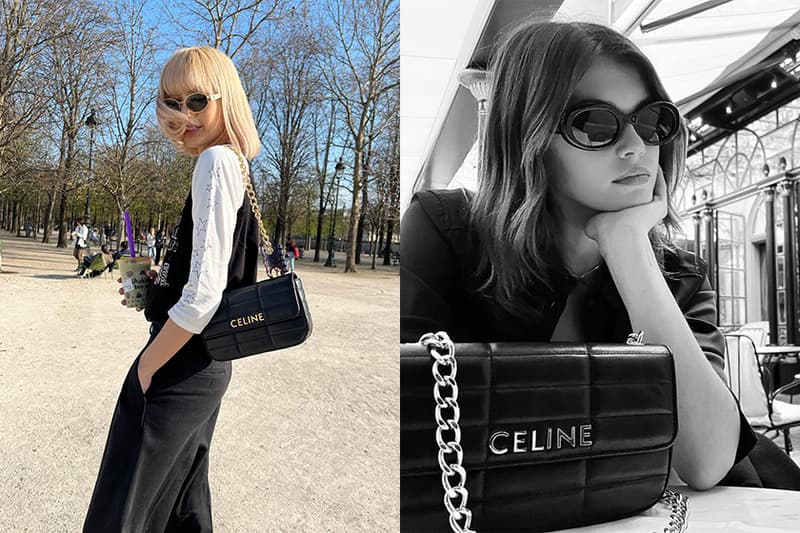 CELINE 2022 fw Matelasse Monochrome Handbag