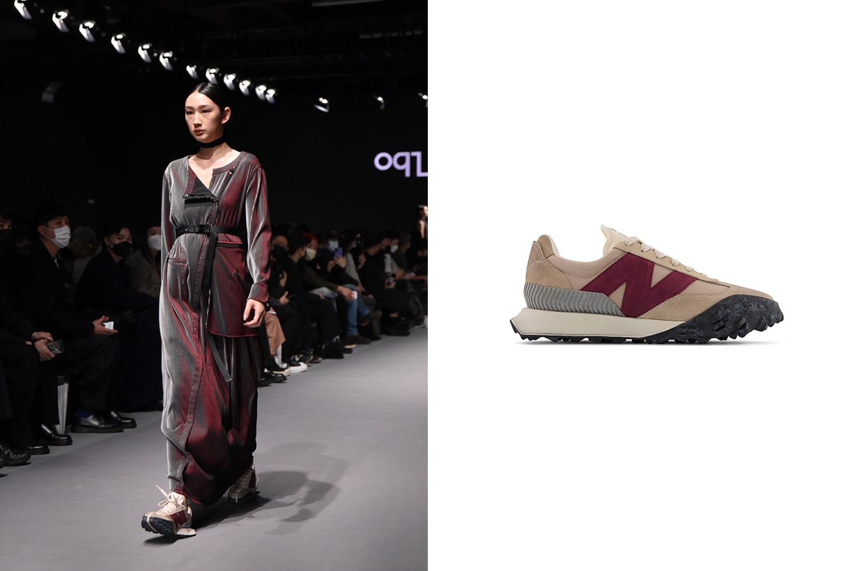 New Balance green leaf standard oqLiq 574 XC-72