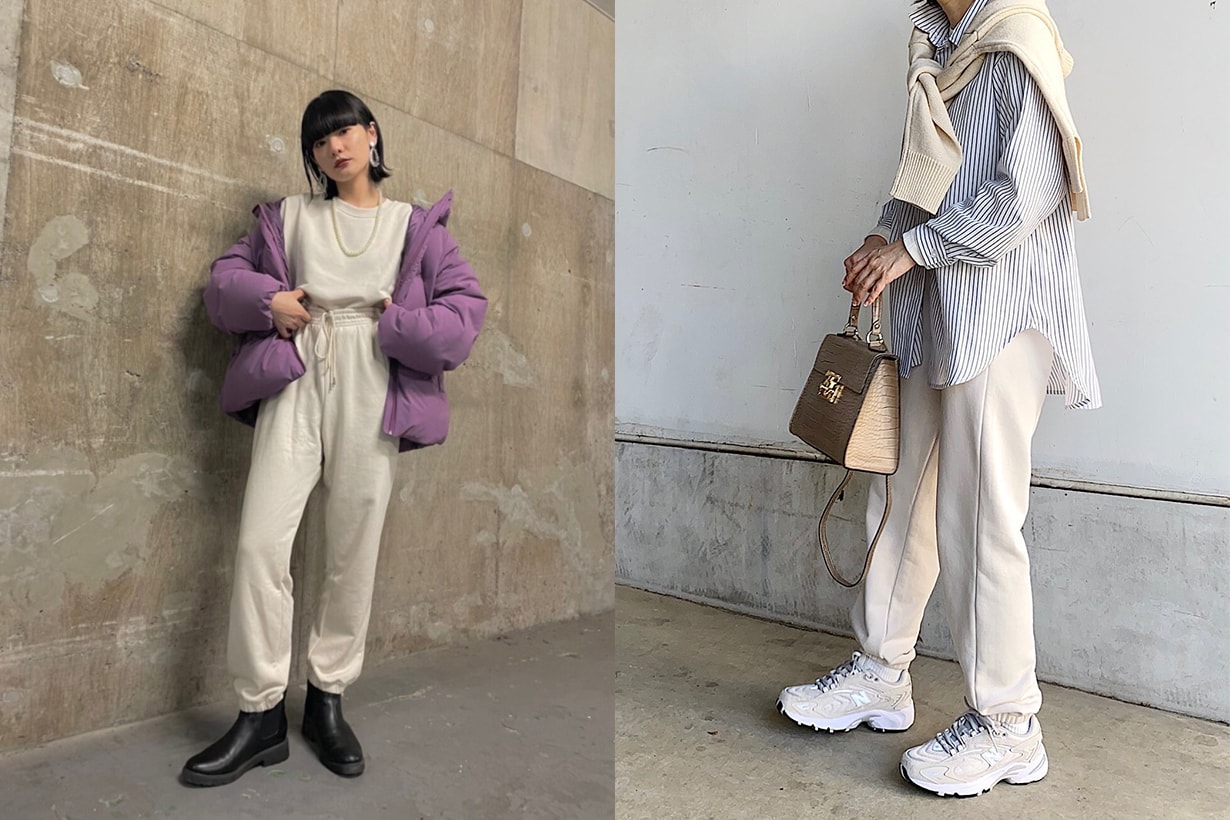 Uniqlo Sweat pants 2022 spring Outfit