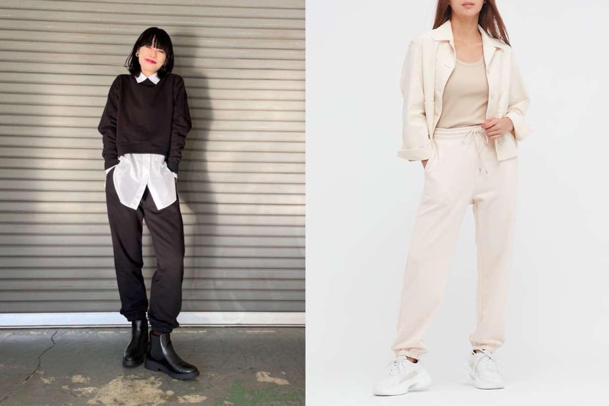 Uniqlo Sweat pants 2022 spring Outfit
