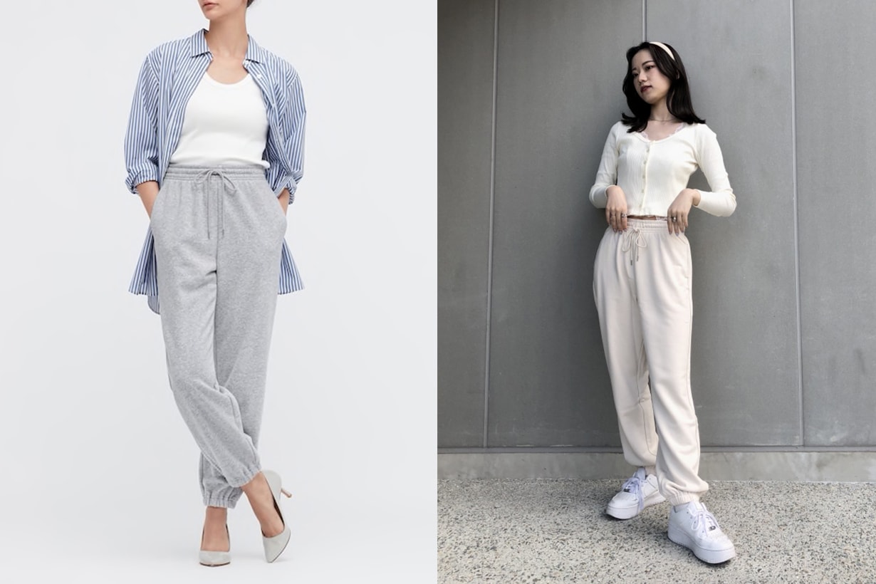 Uniqlo Sweat pants 2022 spring Outfit