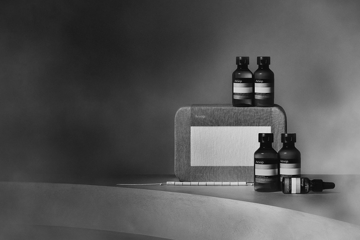 Aesop x Rick Owens 2022 Barnabe Fillion Scented Candle travel set