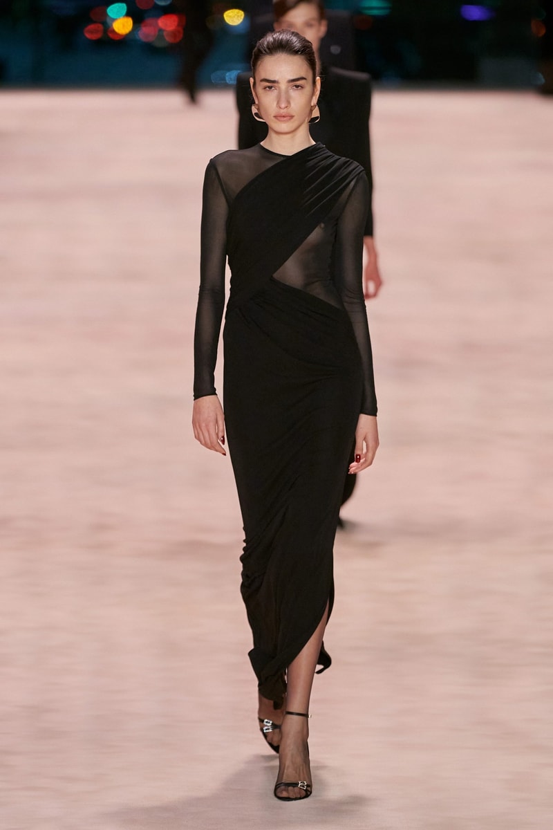 saint laurent 2022fw ready to wear pfw
