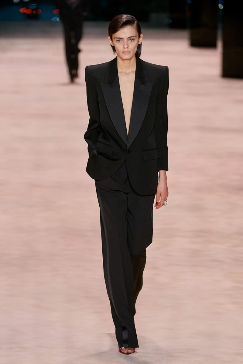 saint laurent 2022fw ready to wear pfw