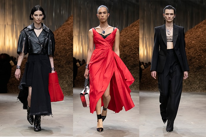 來自大自然的低語:Alexander McQueen 2022 秋冬秀場呈現出充滿詩意的系列!