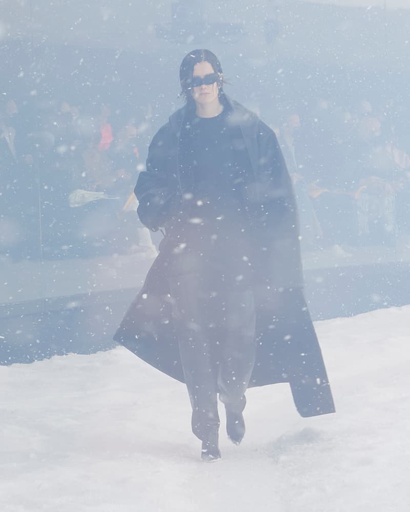 balenciaga 2022 FW storm pfw runway looks 