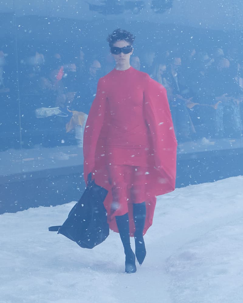 balenciaga 2022 FW storm pfw runway looks 