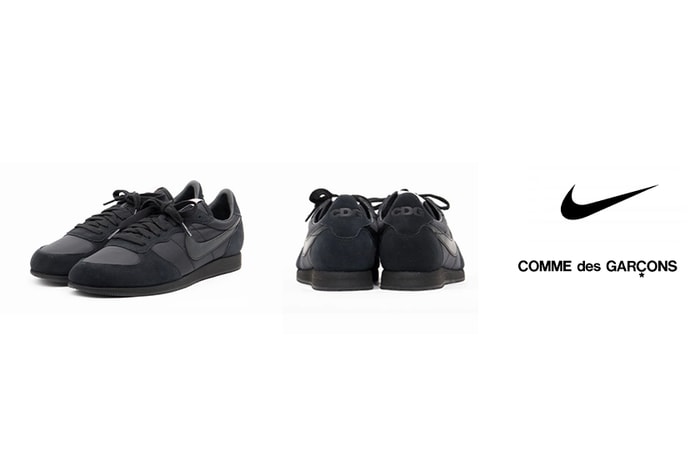 全黑的魅力：BLACK COMME des GARÇONS x Nike Eagle 最輕巧的極簡球鞋登場！