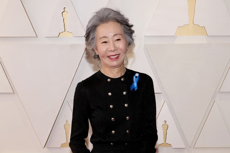 oscars blue ribbons 2022 Yoon Yeo jeong samuel jackson ukraine