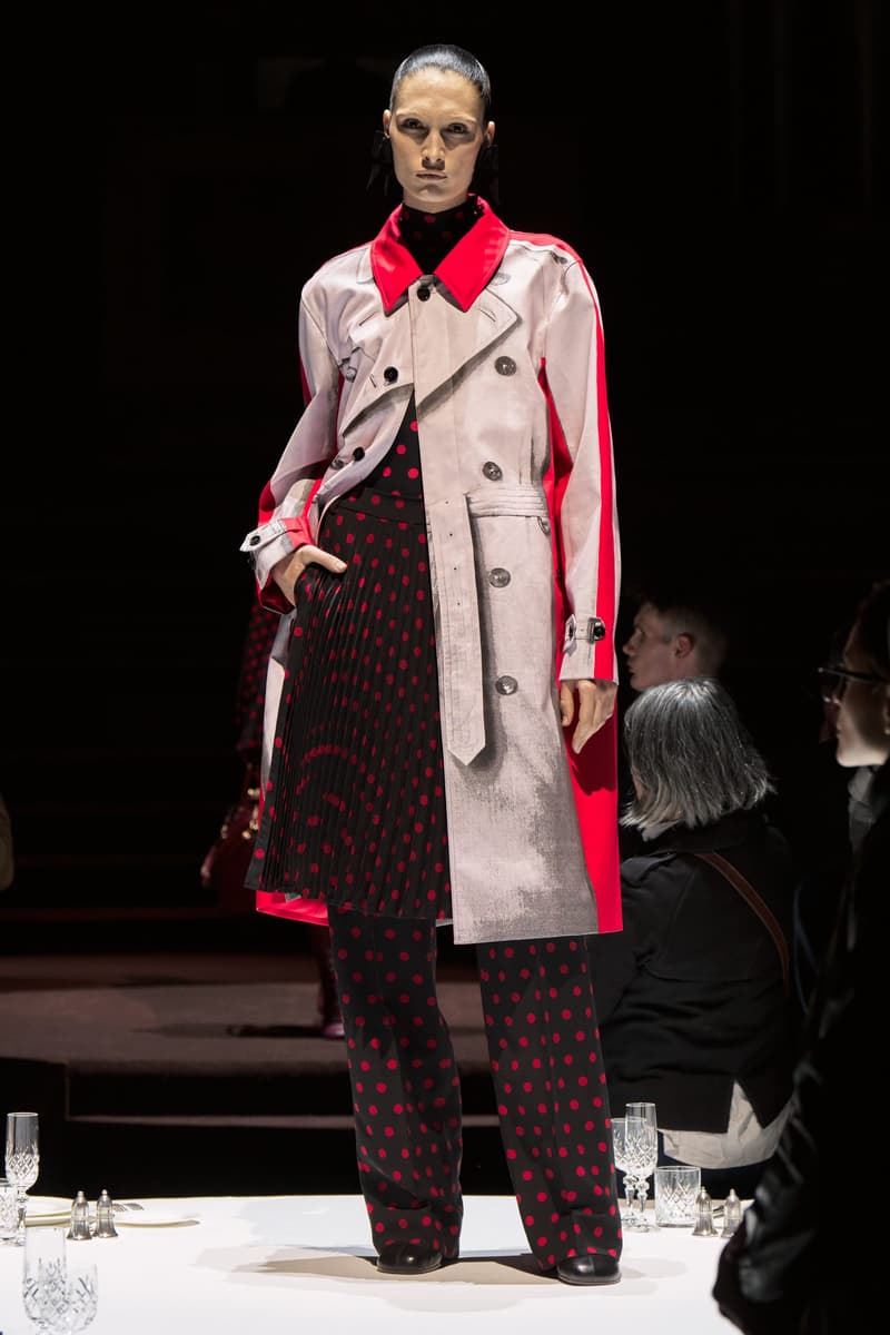 burberry 2022 fw runway london Riccardo Tisci london women