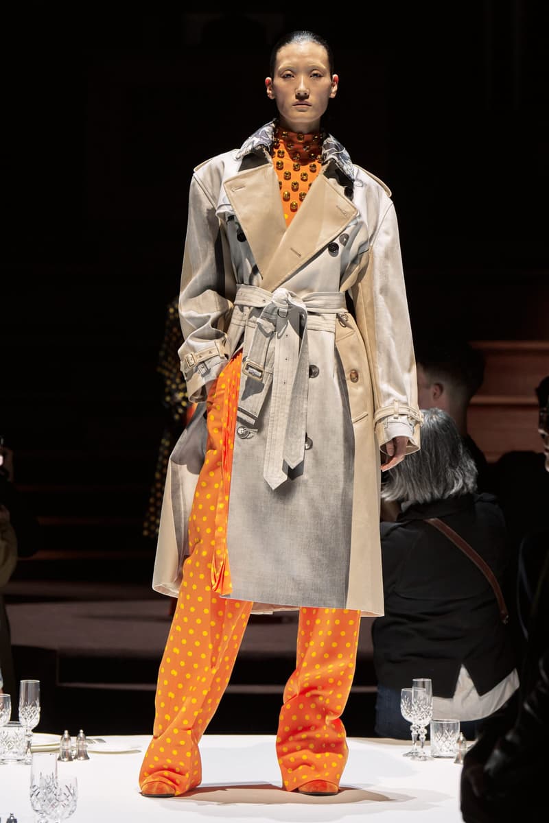 burberry 2022 fw runway london Riccardo Tisci london women