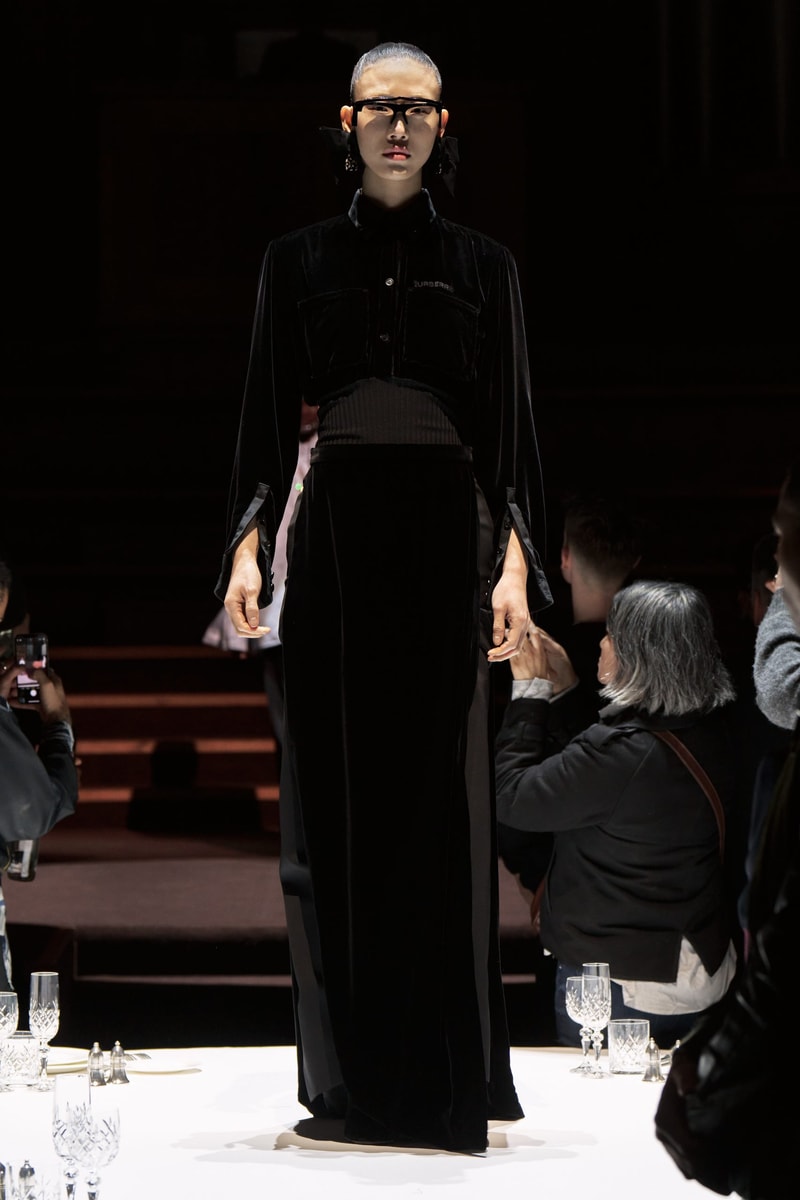 burberry 2022 fw runway london Riccardo Tisci london women