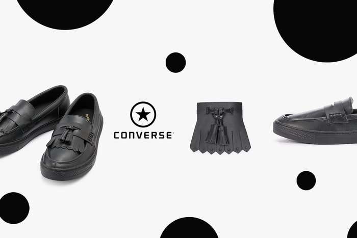 Converse 熱搜款竟是皮鞋？All Star 版樂福鞋，可拆卸流蘇讓一雙變兩雙！