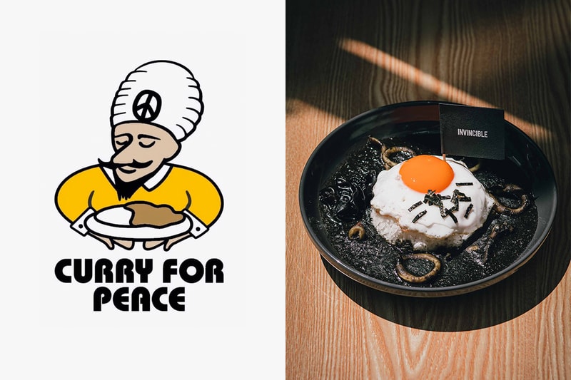 invincible curry for peace limited black set taipei