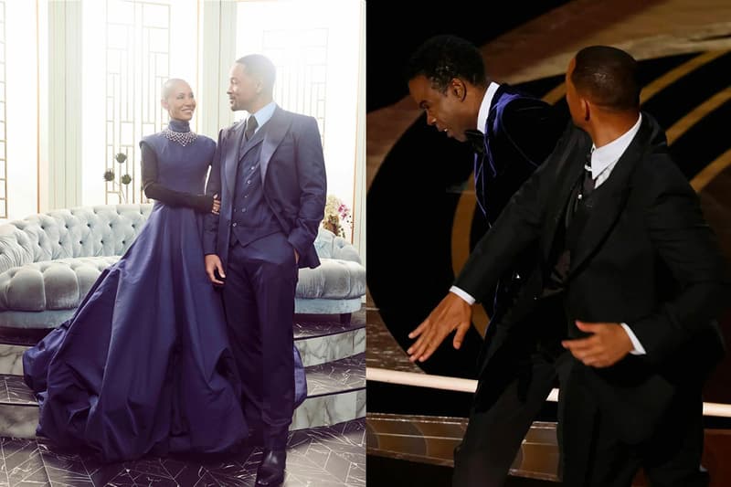 will smith slaps chris rock in the face on oscars stage 2022