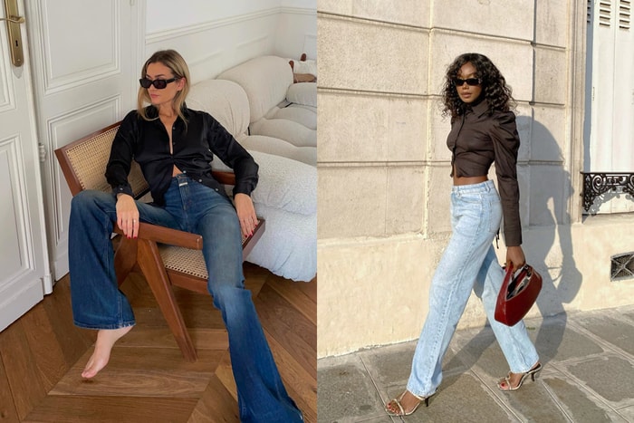 簡單卻很有女人味，巴黎女生都怎麼用這 5 款上衣搭配牛仔褲？