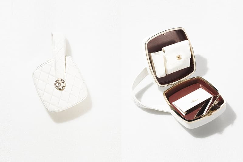 chanel Minaudiere with handle 2022ss handbags