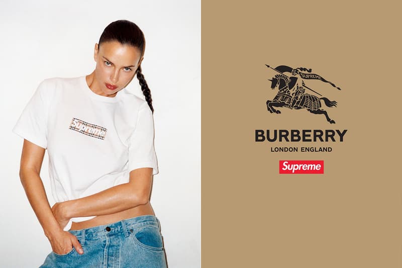 Supreme x Burberry 2022 Collaboration price