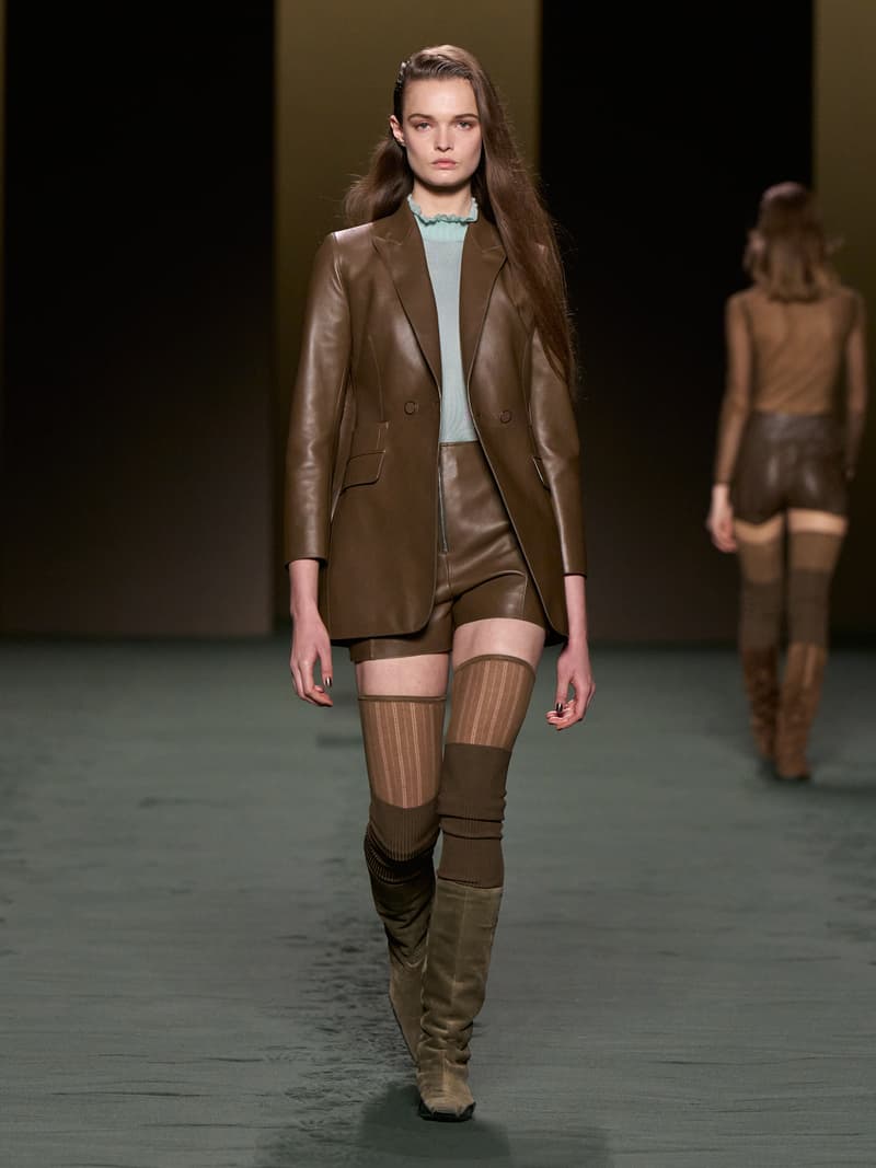 hermes pfw 2022 fw Nadège Vanhee-Cybulski runway looks all detail