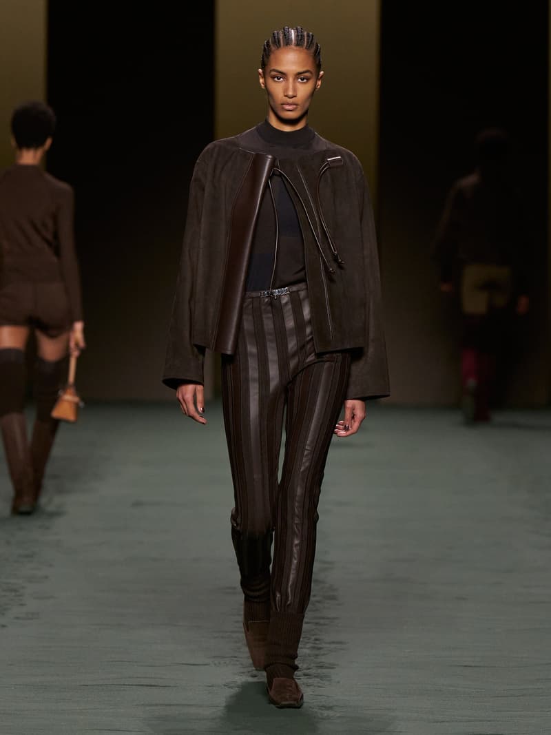 hermes pfw 2022 fw Nadège Vanhee-Cybulski runway looks all detail