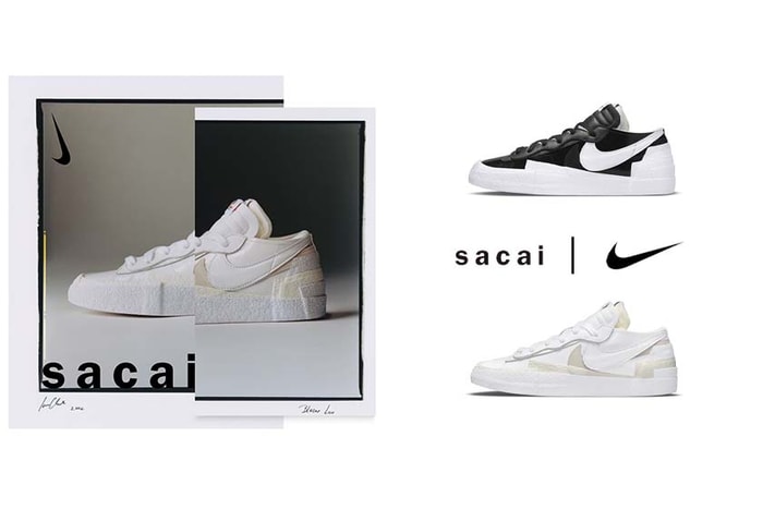 極簡黑白格調：Sacai x Nike Blazer Low 高人氣波鞋全新配色發售日期公開！