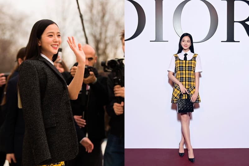 blackpinks jisoo dior fw22 show