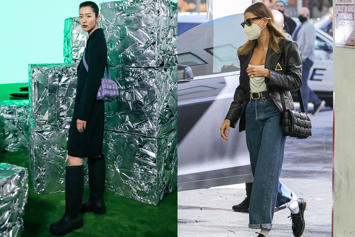 Bottega Veneta Cassette bag celebrities style look