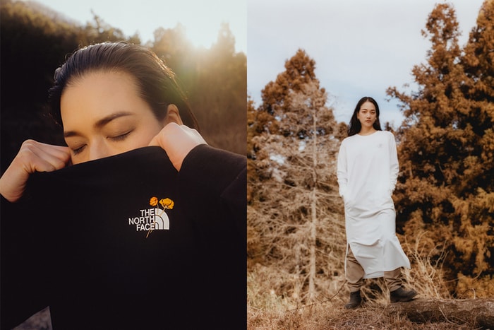 在 The  North Face logo 上綻放的花朵,全新 Flower Logo Series 浪漫得令人愛不惜手!