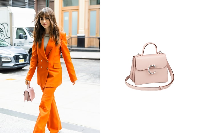 優雅精緻的格調:Lily Collins 私下攜帶的這款淡粉紅色手袋已引起時尚女生關注!