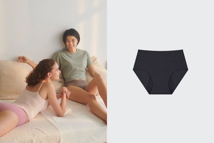 不安的那幾天：UNIQLO 吸水生理褲，3 個設計細節讓女生 100% 心動！