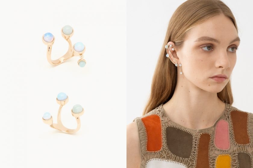 Chloé Zodiac Jewellery Collection birthstone earrings rings