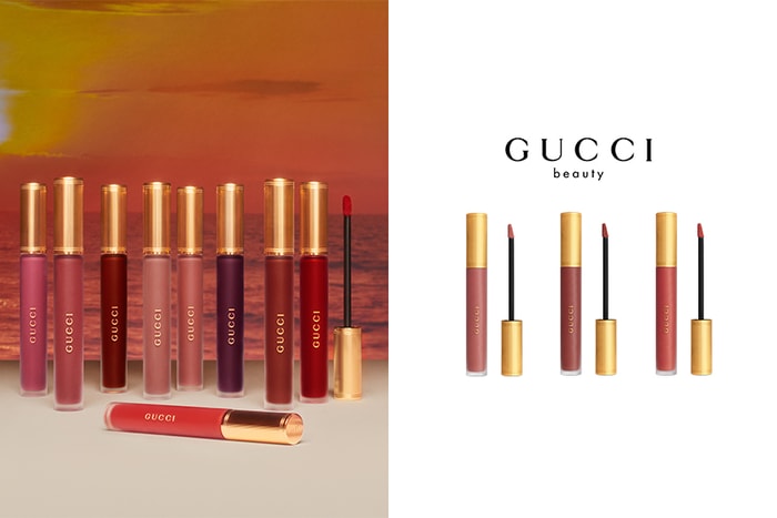 以日落晚霞為靈感:Gucci Beauty 新登場雲霧唇釉,絕美色澤讓人著迷!