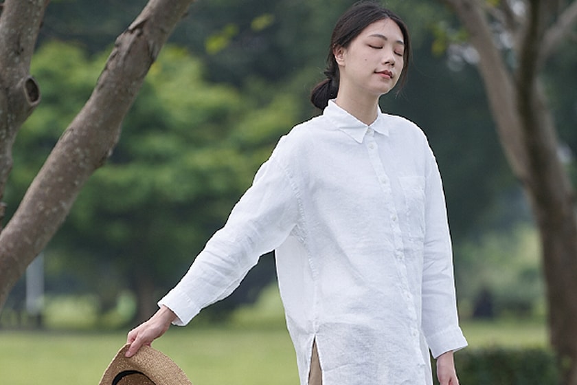 MUJI linen shirt Linen Blazer