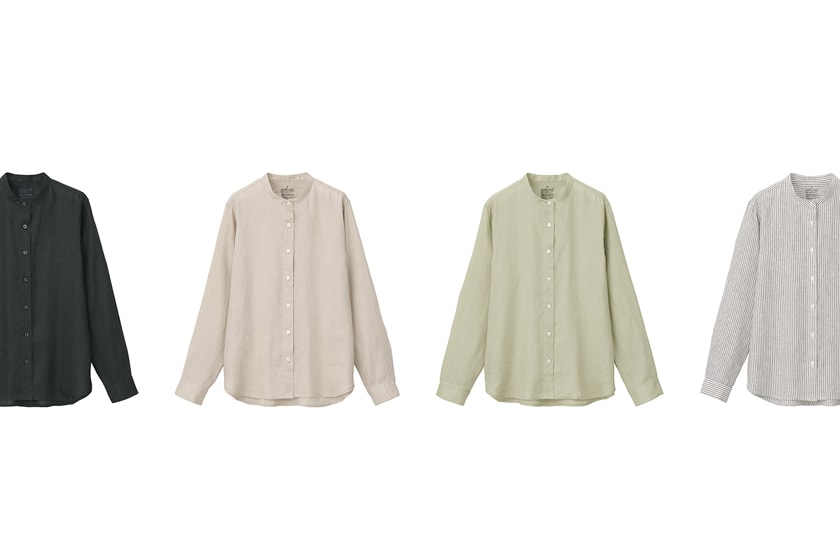 MUJI linen shirt Linen Blazer