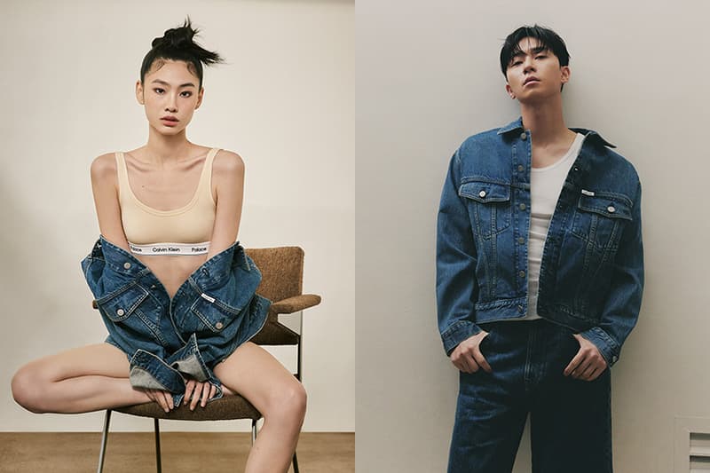 Palace Skateboards x Calvin Klein Jeong Ho-Yeon Park Seo Jun