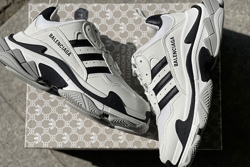 adidas x Balenciaga Triple-S Collaboration Sneakers