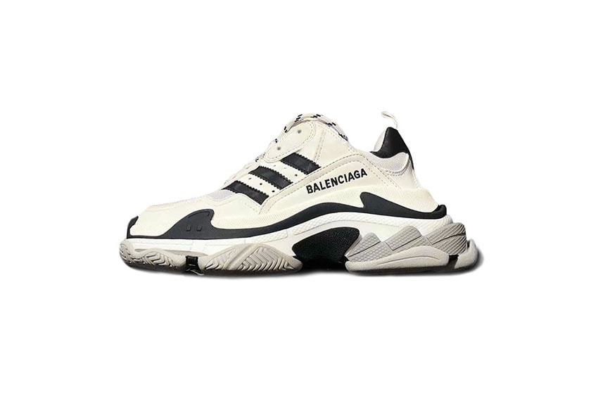 adidas x Balenciaga Triple-S Collaboration Sneakers