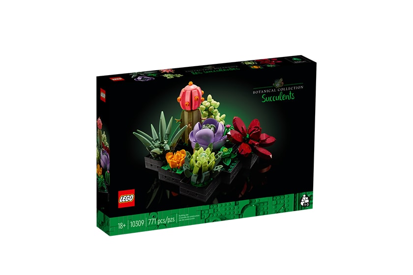 LEGO Orchid 10311 Succulents 10309