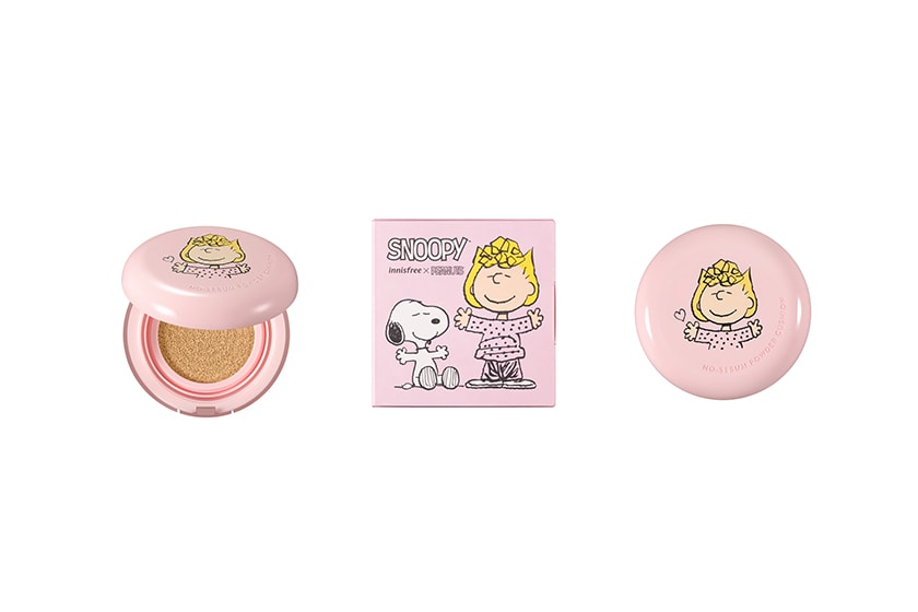 2022 innisfree x Peanuts no-sebum mineral powder Cushion